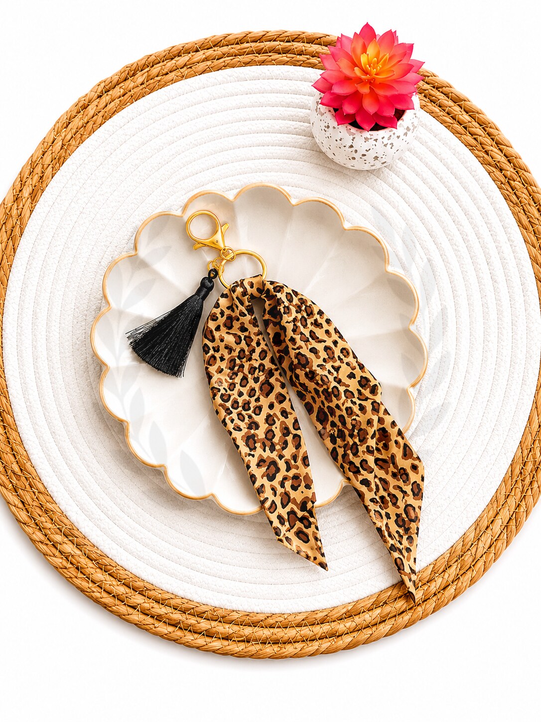 Luxe Leopard Binder hanger